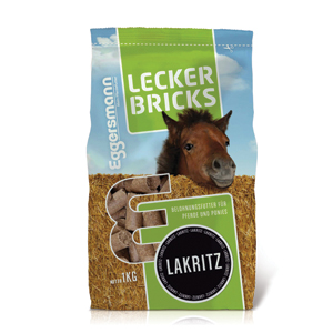 Lecker Bricks Lakritz 1 kg